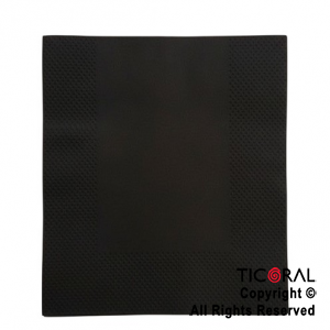 SERVILLETA PREMIUM NEGRO 24X24 x 20